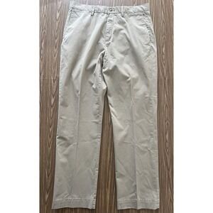 Polo Ralph Lauren Mens 33x30 Stretch Classic Fit Chino Pants Khaki Tan Cotton